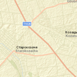 Starokozache Street Map