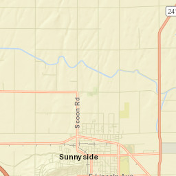 Sunnyside Street Map