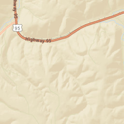 Nez Perce County Street Map