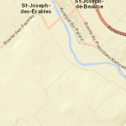 Saint-Joseph-de-Beauce Street Map