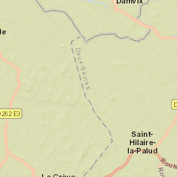 Saint-Hilaire-la-Palud Street Map