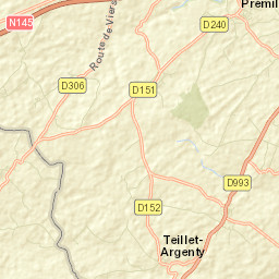 Prémilhat Street Map