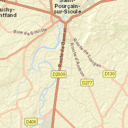 Saint-Pourçain-sur-Sioule Street Map