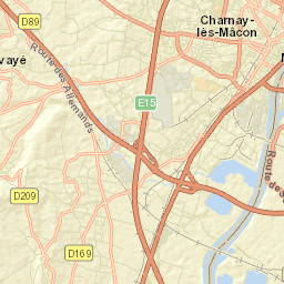 Charnay-lès-Mâcon Street Map