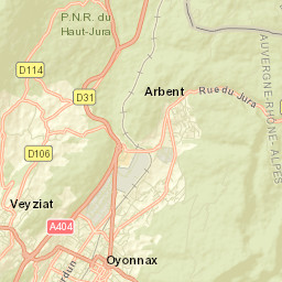 Arbent Street Map