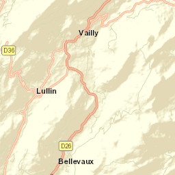 Bellevaux Street Map