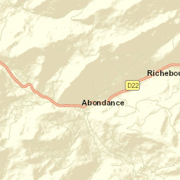 Abondance Street Map