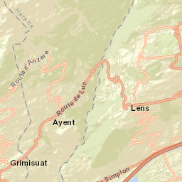 Lens Street Map