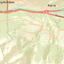 Raron Street Map