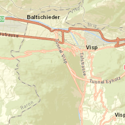Baltschieder Street Map