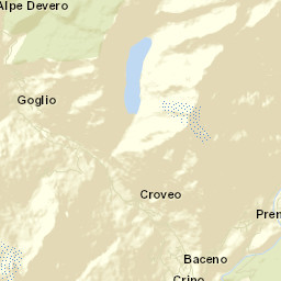 Baceno Street Map