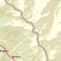 Brusio Street Map