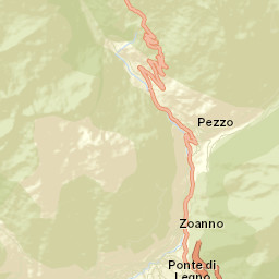 Ponte di Legno Street Map