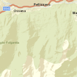 Pellizzano Street Map