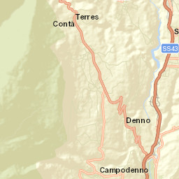 Campodenno Street Map