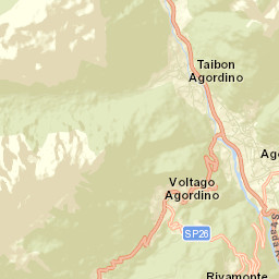 Voltago Agordino Street Map