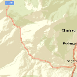 Longarone Street Map
