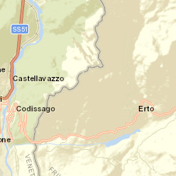 Erto Street Map