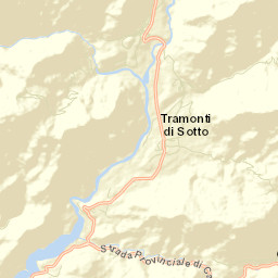 Tramonti di Sopra Street Map
