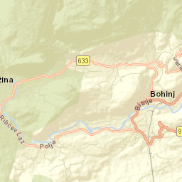 Bohinjska Bistrica Street Map