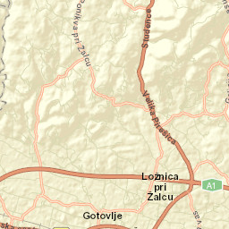 Gotovlje Street Map