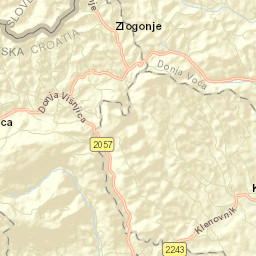 Klenovnik Street Map