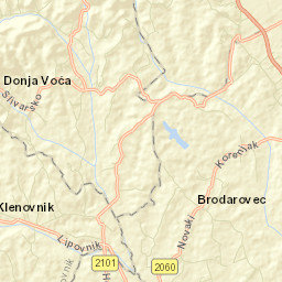 Donje Ladanje Street Map