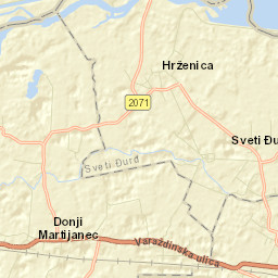 Sveti Đurđ Street Map