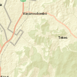 Hegyháti Járás Street Map