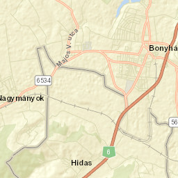 Hidas Street Map