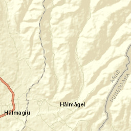 Hălmăgel Street Map