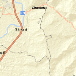 Sâncrai Street Map