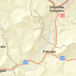 Municipiul Odorheiu Secuiesc Street Map