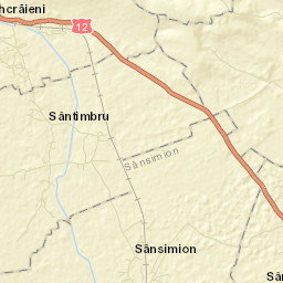 Comuna Sâncrăieni Street Map