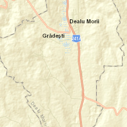 Comuna Dealu Morii Street Map