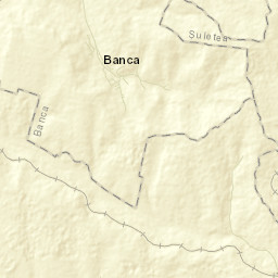 Banca Street Map