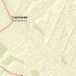 Serpneve Street Map