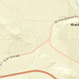 7800-7820 West Van Giesen Street, West Richland Street Map