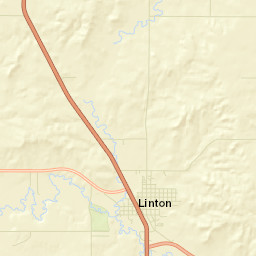 Linton Street Map