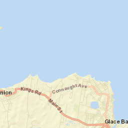 Glace Bay Street Map