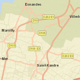 Marsilly Street Map