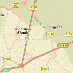 Andilly Street Map