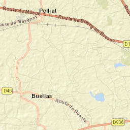 Buellas Street Map