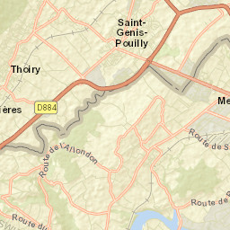 Satigny Street Map