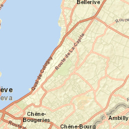 Vandœuvres Street Map