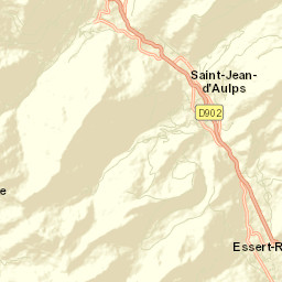 Saint-Jean-d’Aulps Street Map
