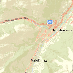 Troistorrents Street Map