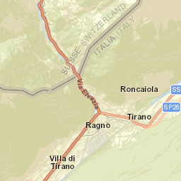 Tirano Street Map
