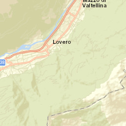 Vervio Street Map