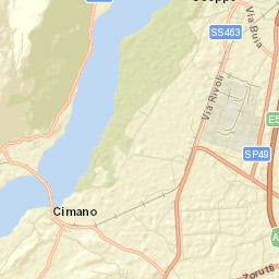 Osoppo Street Map